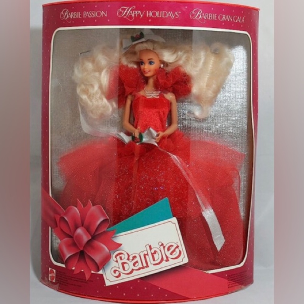 1988 Vintage Barbie Doll - Special Edition - Happy Holidays